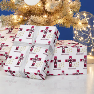 Papel De Regalo Bendiciones de Navidad
