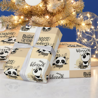 Papel De Regalo Bendito, más allá de la medida, bendito, elige la