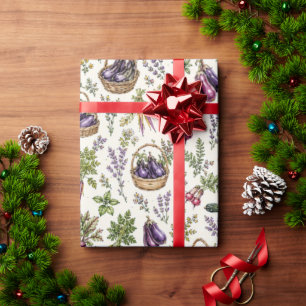 Papel de Regalo Berenjena Chic