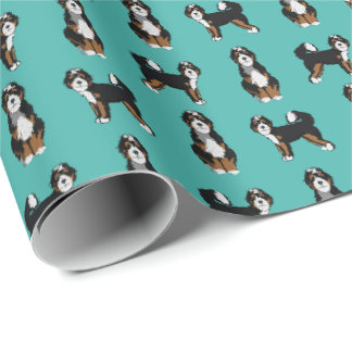 Papel De Regalo Bernedoodle Dog