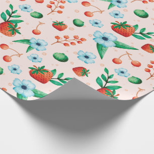 Papel De Regalo Berry First Birthday Gift