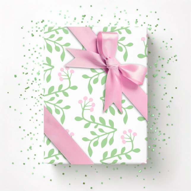 Papel De Regalo Berry Twist in Pink and Green (Subido por el creador)