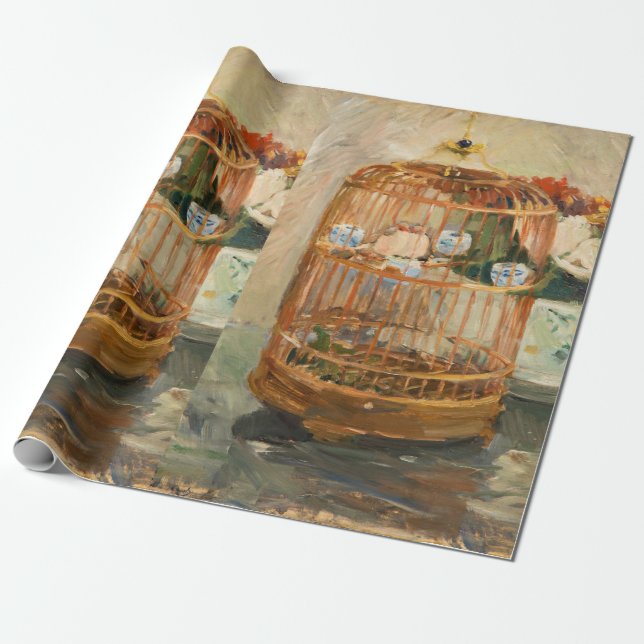 Papel De Regalo Berthe Morisot - La jaula (Desenrollado)