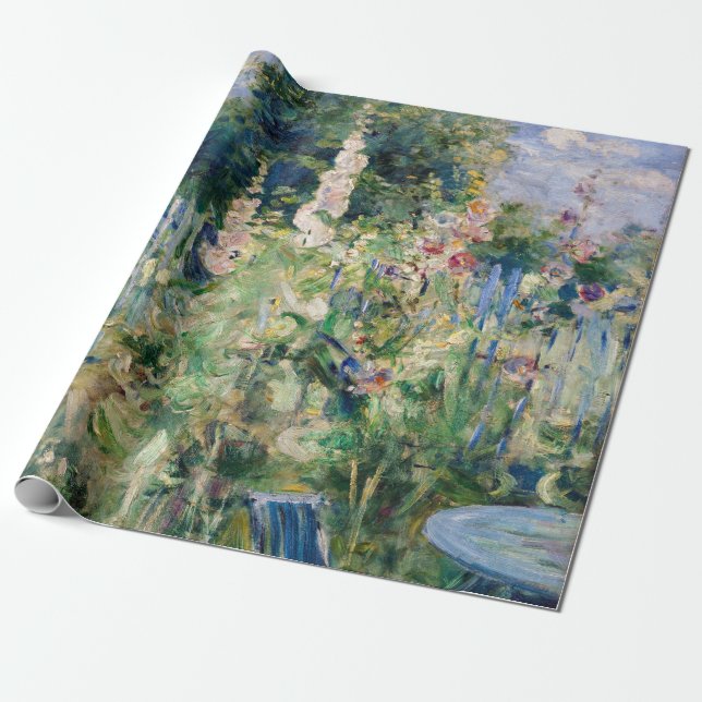 Papel De Regalo Berthe Morisot - Rosas Tremieres (Desenrollado)