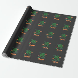 Papel De Regalo Bésame, soy un irlandés afortunado