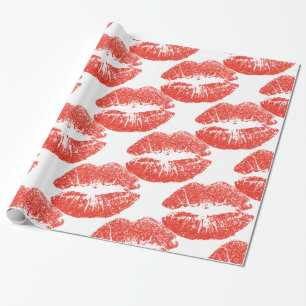 Papel De Regalo Besando los labios rojos Thunder_Cove
