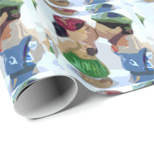 Papel De Regalo Besos