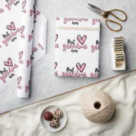 Papel De Regalo 'Best Grandma Ever' Mother's Day Birthday Gift