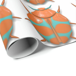 Papel De Regalo Bicho de insectos lindo