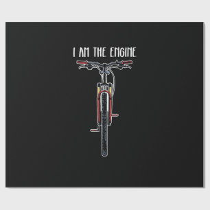 Papel De Regalo Bicicleta Divertida Yo Soy El Motor