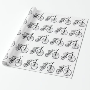 Papel De Regalo Bicicleta en 3 ruedas