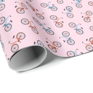 Papel De Regalo Bicicletas