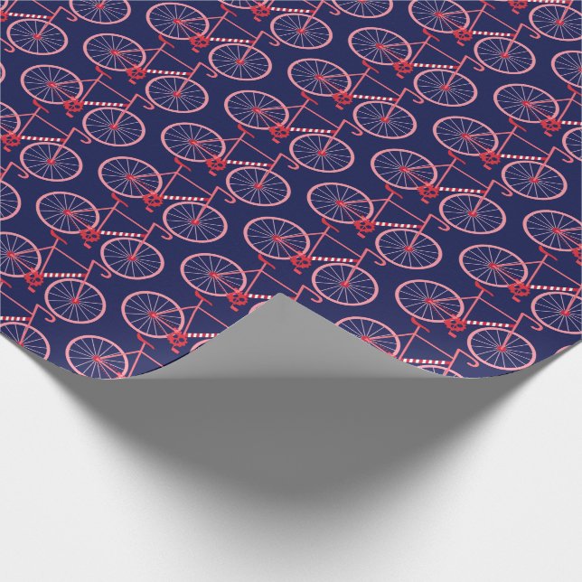 Papel De Regalo Bicicletas Candy Cane (Esquina)
