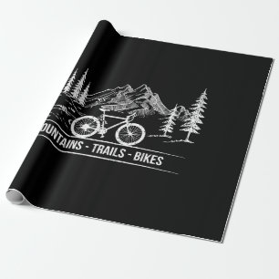 Papel De Regalo Bicicletas Mountain Trail - Bicicleta ciclista