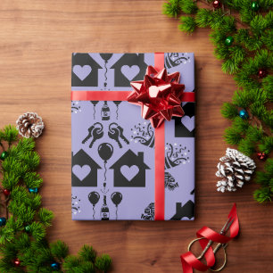 Papel De Regalo Bienvenida a la nueva casa