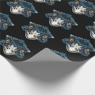 Papel De Regalo Big Daddy Emu gran ave azul australiano 