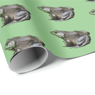 Papel De Regalo Big Old Bullfrog Animal Nature