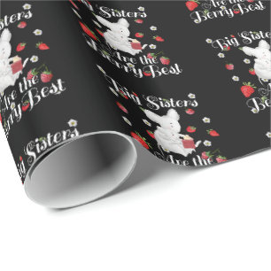 Papel De Regalo Big Sisters Berry Best - Pun de fresa de ratón