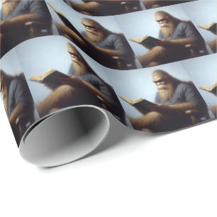 Papel De Regalo Bigfoot Leyendo