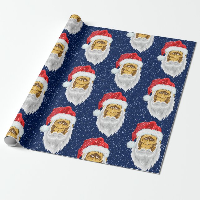 PAPEL DE REGALO BIGFOOT SANTA (Desenrollado)