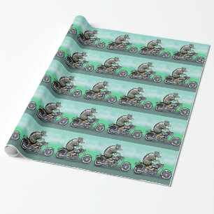 Papel De Regalo Biker Club Dillo