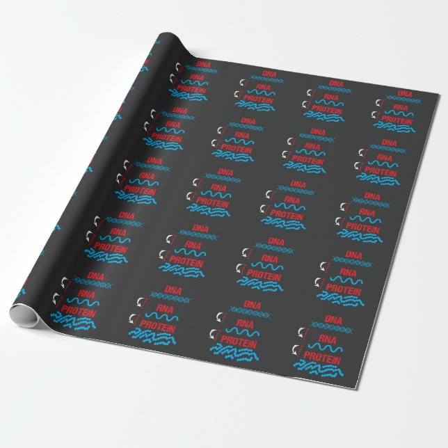 Papel De Regalo Biología celular de la proteína del ARN de la DNA (Desenrollado)