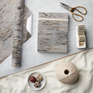Papel De Regalo Birch Bark