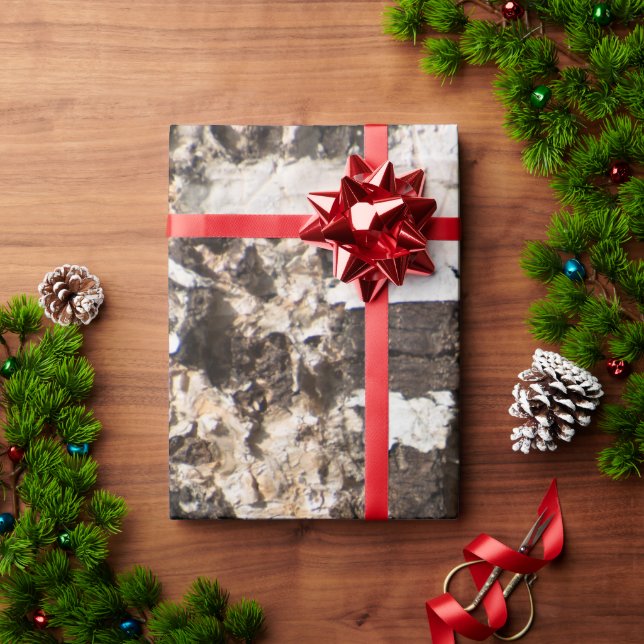 Papel De Regalo Birch bark pattern (Regalo de vacaciones)