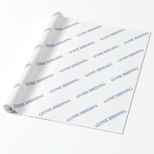 Papel De Regalo Birding ido