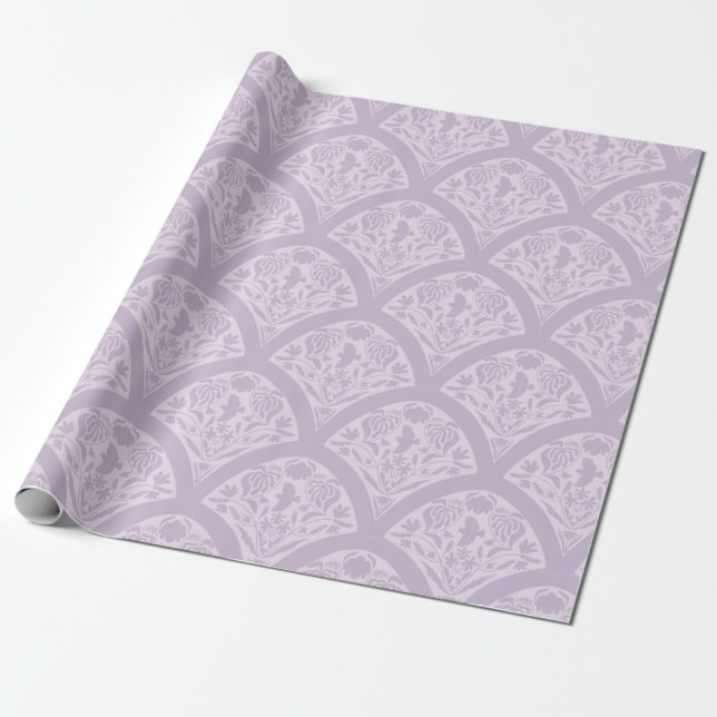 Papel De Regalo Birdsong Garden (Desenrollado)