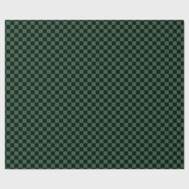 Papel De Regalo Black and Green Checkered con F-35s