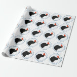 Papel De Regalo Black Labrador Merry Christmas<br><div class="desc">Wrap presenta esta temporada navideña con este adorable Labrador Negro de Feliz Navidad y papel de envoltura cardinal y decoración a juego. Este papel de envoltura de navidades labradores negros será el favorito de los amantes del labrador. Visite nuestra colección para ver tarjetas de navidades negros de laboratorio, decoración y...</div>