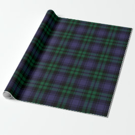 Papel De Regalo Black Watch Tartán, Plaid