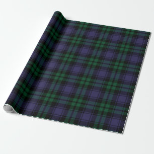 Papel De Regalo Black Watch Tartán, Plaid