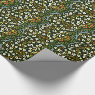 Papel De Regalo Blackthorn, famoso patrón de William Morris