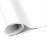 Papel De Regalo Blanco de la novia<br><div class="desc">Clásico blanco claro y puro para bodas, el blanco marrón es el color tradicional para ceremonias matrimoniales, papelería, invitaciones, papel envolvente, cintas, regalos y, por supuesto, el vestido boda. Bridal White es el Relieve metalizado y el fondo perfectos para los colores de acento boda, ya que crea un contraste tan...</div>
