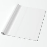 Papel De Regalo Blanco sólido<br><div class="desc">El blanco sólido añade minimalismo a este producto de calidad. El blanco va con cualquier cosa</div>