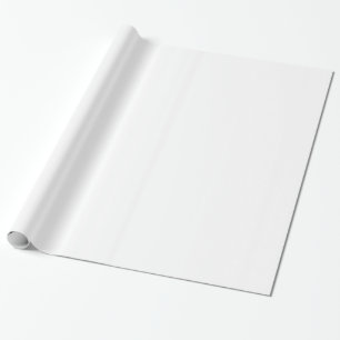 Papel De Regalo Blanco sólido