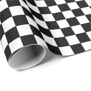 Papel De Regalo Blanco y negro verificados