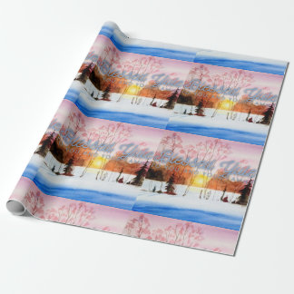 Papel De Regalo Blessed Yule Wrapping Paper
