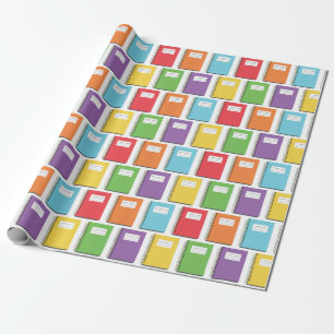 Papel De Regalo Bloc de notas para profesores de regreso a la escu