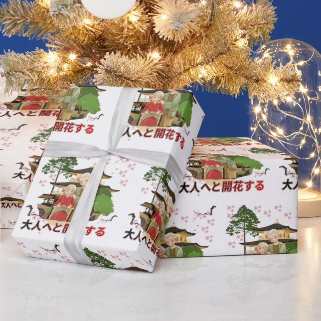 Papel De Regalo Bloom into adulthood (Vacaciones)