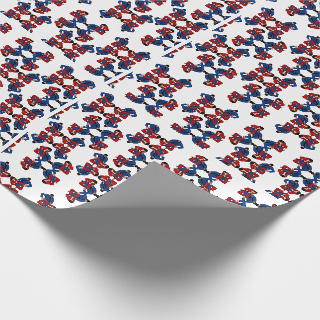 Papel De Regalo Bloq Leg de BJJ (Esquina)