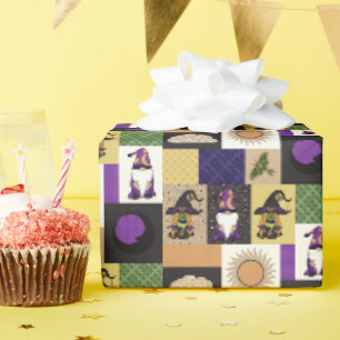 Papel De Regalo Bloque Parcheado (Corona Solar)