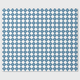 Papel De Regalo Blue Argyle Golf Pattern Wrapping Paper
