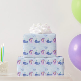 Papel De Regalo Blue Birthday Invitation