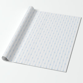 Papel De Regalo Blue Bows