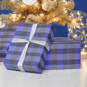Papel De Regalo Blue Buffalo Plaid