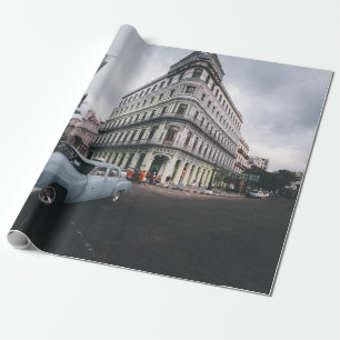 Papel De Regalo Blue Classic Vintage