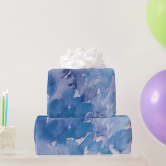 Papel De Regalo Blue Jeans Retro Tie Dye